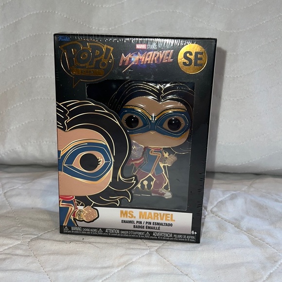 Ms Marvel POP Enamel Pin NWT - Picture 12 of 12